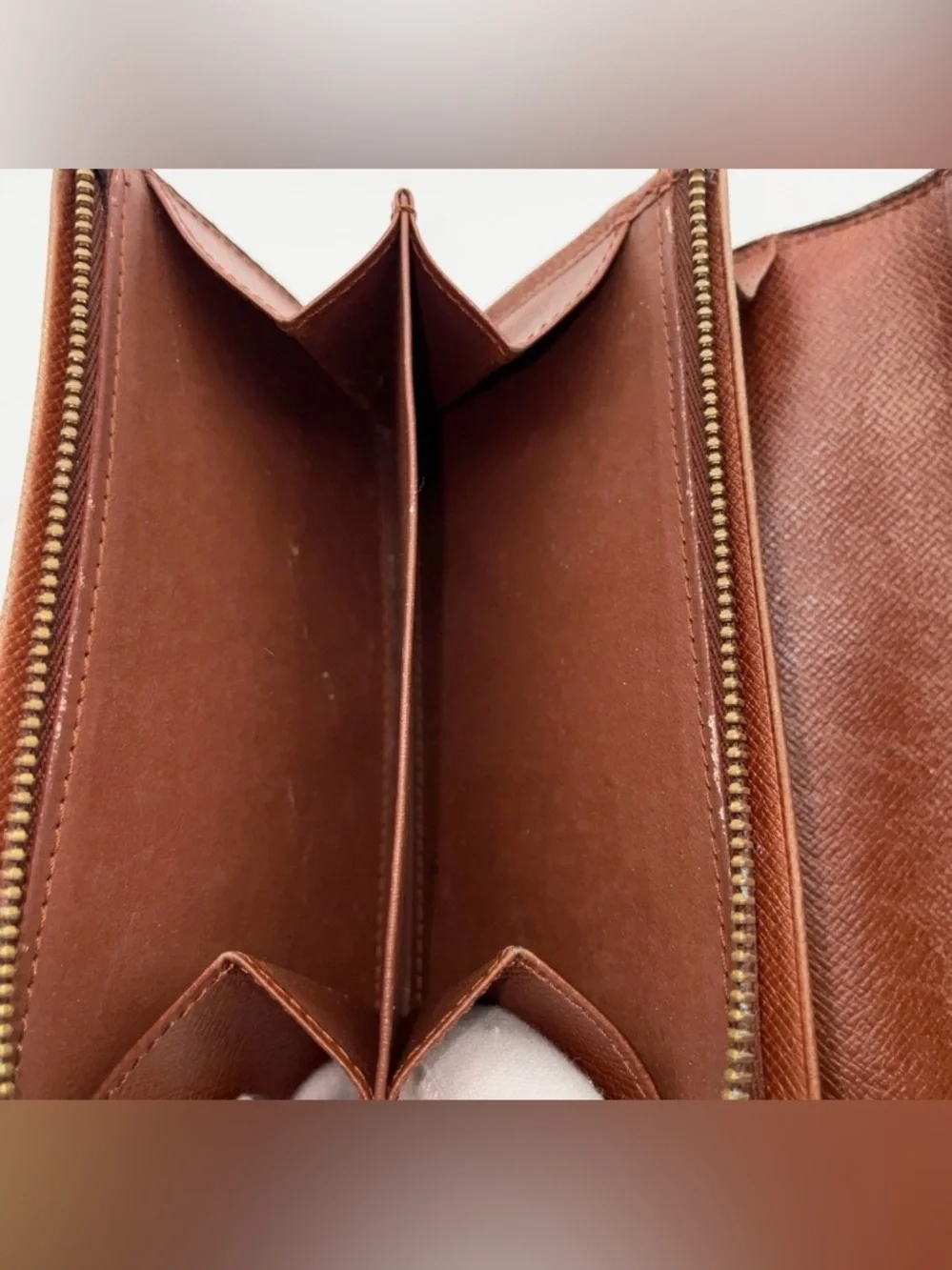 Auth Louis Vuitton Monogram Monnaie Tresor Wallet